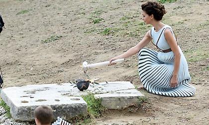 Χωρίς θεατές η Τελετή Αφής της Ολυμπιακής Φλόγας