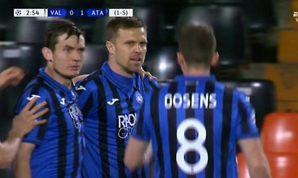 «Πάγωσε» τη Βαλένθια στο 3’ η Αταλάντα! (video)