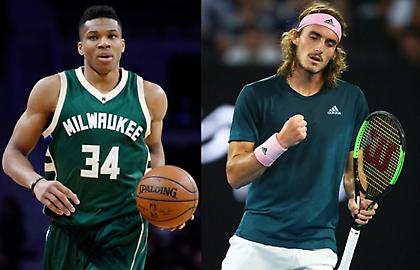 Σε ψηφοφορία για τους κορυφαίους αθλητές από την Marca Αντετοκούνμπο και Τσιτσιπάς