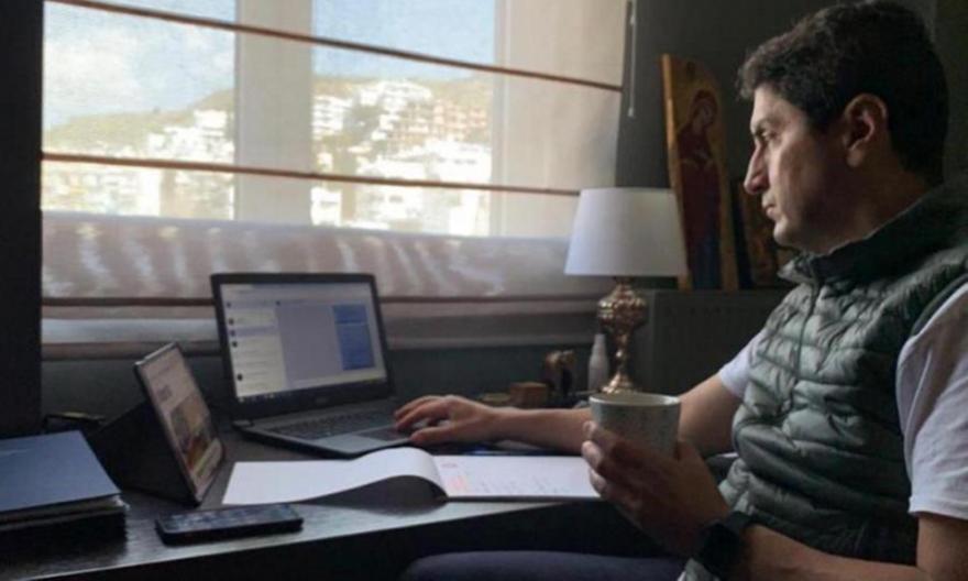 Τηλεδιάσκεψη Αυγενάκη με το Δ.Σ. του Συλλόγου Ελλήνων Ολυμπιονικών