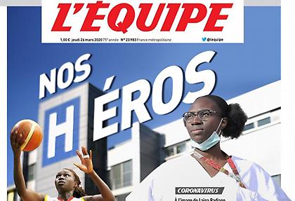 Το αφιέρωμα της L’ Equipe στην παίκτρια μπάσκετ που σώζει ζωές από την πανδημία