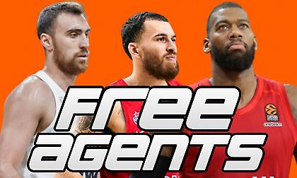 Ευρωλίγκα: Top 10 free agents