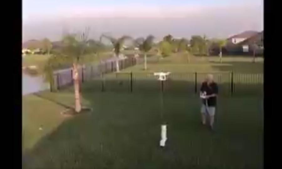 Απίστευτο: Άνδρας στις ΗΠΑ έστειλε ρολά χαρτιού υγείας μέσω drone (vid)