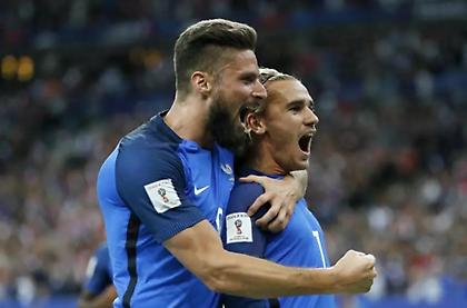 Ασπίδα Γκριεζμάν σε Ζιρού κατά του Μπενζεμά