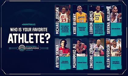 Οι αγαπημένοι αθλητές των παικτών του BCL - Τζόρνταν επέλεξε ο Λάνγκφορντ! (pic)