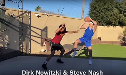 Το γνωστό δίδυμο ξαναχτύπησε με μίμηση Νοβίτσκι-Νας (video)