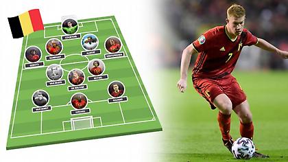 Επτά «ενεργοί» παίκτες στην κορυφαία ενδεκάδα όλων των εποχών του Βελγίου