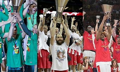 Ευρωλίγκα: Ελλάδα η πιο πετυχημένη χώρα – ΤΣΣΚΑ η κορυφαία ομάδα! (πίνακες)