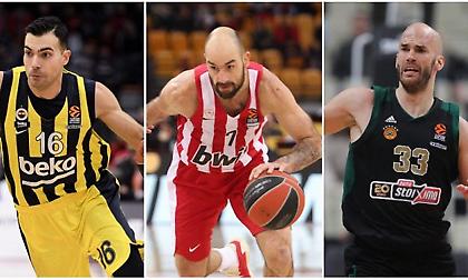 Ευρωλίγκα: Τρεις Έλληνες στη λίστα με τα περισσότερα λάθη μετά το 2016