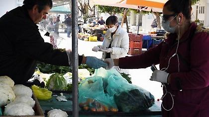 Κορωνοϊός: Πώς θα λειτουργούν οι λαϊκές αγορές έως το τέλος Μαΐου 2020
