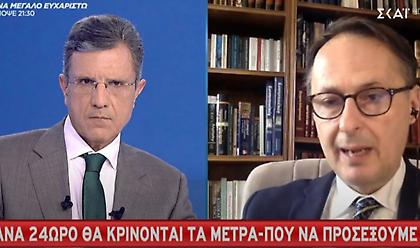 Σύψας στον ΣΚΑΪ: Πιθανή επανάκαμψη της επιδημίας στη χώρα