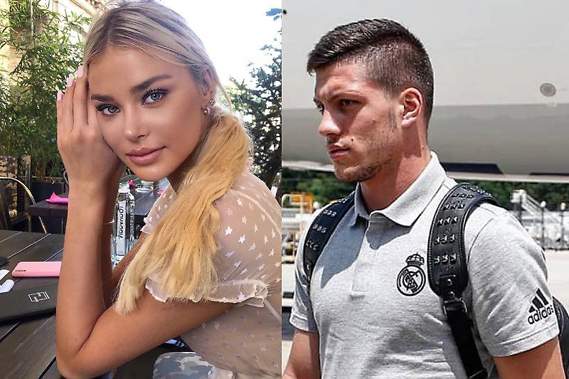 Το μήνυμα αγάπης της «καυτής» συντρόφου του Γιόβιτς (pics)