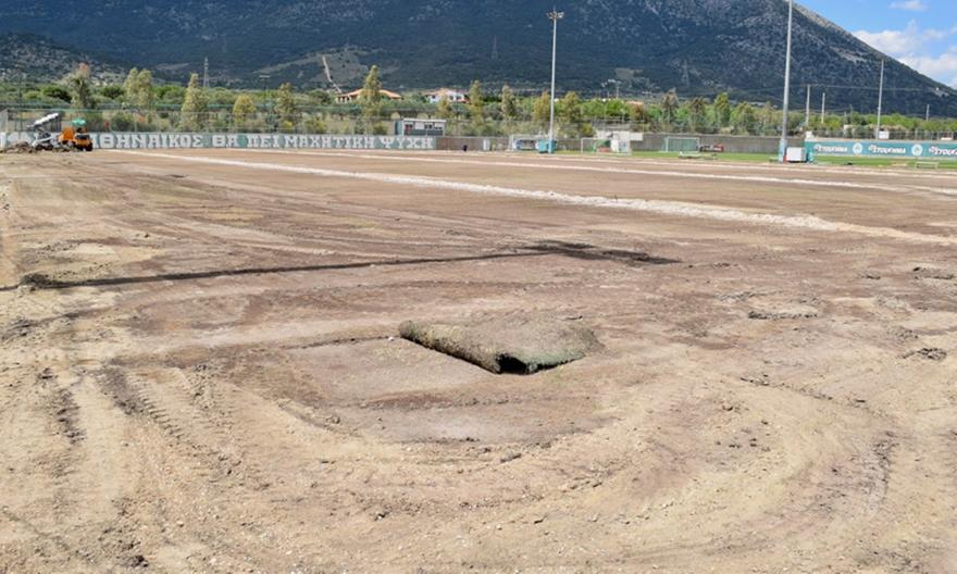 Έργα στο «Γ. Καλαφάτης» από τον Παναθηναϊκό (pics)