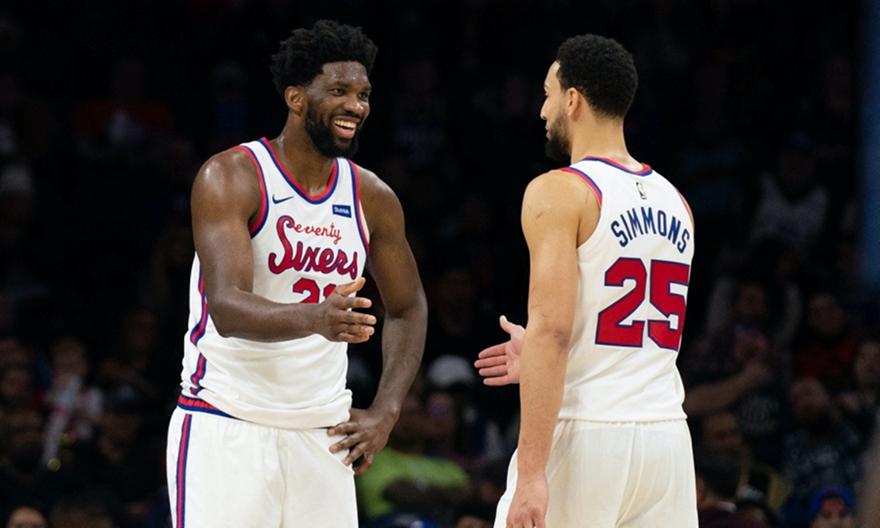 Πήραν άδεια για να χρησιμοποιήσουν τις εγκαταστάσεις των Σίξερς οι Εμπίντ και Σίμονς!