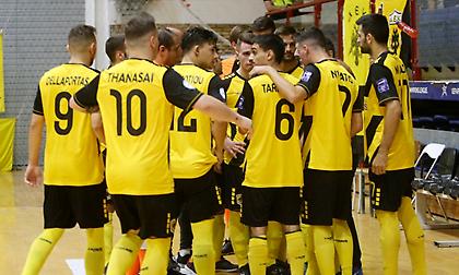 Futsal: Οριστική διακοπή και στέψη για την ΑΕΚ