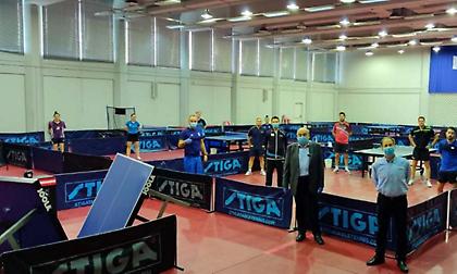 Πρώτη προπόνηση για οκτώ αθλητές της προολυμπιακής ομάδας επιτραπέζιας αντισφαίρισης