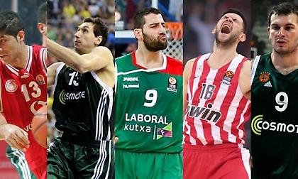 Ευρωλίγκα: Οι κορυφαίοι Έλληνες μπλοκέρ στην ιστορία της διοργάνωσης (πίνακες, photos, videos)
