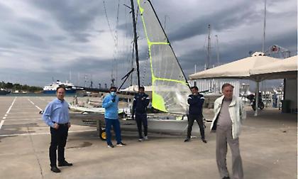 Το «Athens International Sailing Center» επιθεώρησε ο Γιώργος Μαυρωτάς