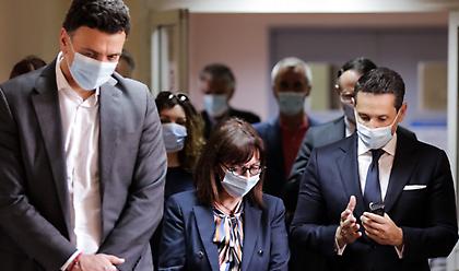 Στο νοσοκομείο Ευαγγελισμός η Κατερίνα Σακελλαροπούλου