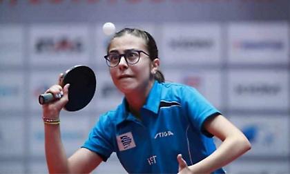 Η Φωτιάδου πέρασε πρώτη στις νεάνιδες στον ελληνικό πίνακα αξιολόγησης πινγκ πονγκ