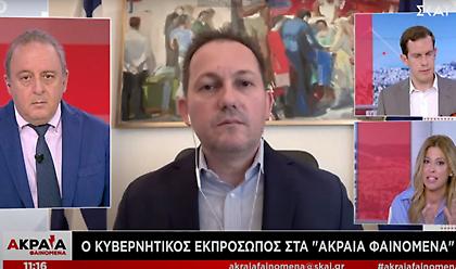 Πέτσας στον ΣΚΑΪ: Ανοίγουν τα Malls, δεν ανοίγουν ακόμη τα εστιατόρια τους