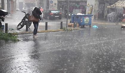 Εκτακτο δελτίο από την ΕΜΥ - Μετά τον καύσωνα βροχές και χαλαζοπτώσεις