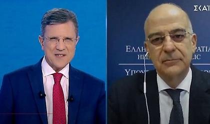Δένδιας στον ΣΚΑΪ: Το εθνικό συμφέρον δε μπορεί να γίνεται κλωτσοσκούφι για δημοσκοπικά συμφέροντα