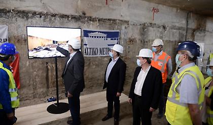 Μετρό Θεσσαλονίκης: Παραδίδεται το 2023 - Εντυπωσιακό βίντεο του σταθμού Βενιζέλου (video)
