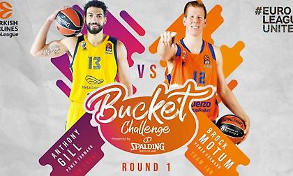Ευρωλίγκα: Team Λάρκιν vs Team Βέσελι σε… Bucket Challenge από το σπίτι! (video)