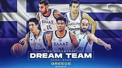 Η ελληνική… dream team της 20ετίας σύμφωνα με τη FIBA