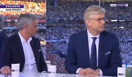 Όταν Μουρίνιο και Βενγκέρ... χάζευαν από τον κόσμο της Λίβερπουλ στη Μαδρίτη (video)