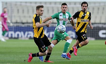 Live: ΑΕΚ-Παναθηναϊκός 1-1