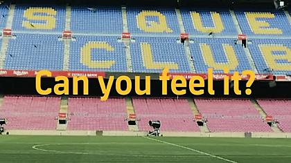 Μπαρτσελόνα: «Το αισθάνεσαι; Είναι το ποδόσφαιρο και επέστρεψε» (video)