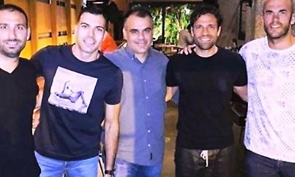 Σλούκας και Καλάθης διασκέδασαν μαζί, στην παρέα κι ο Κωνσταντίνος Αργυρός