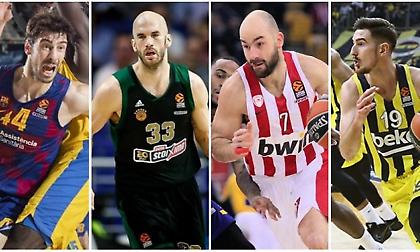 Ευρωλίγκα: Σπανούλης, Καλάθης και Τόμιτς ξεχώρισαν την περασμένη δεκαετία!