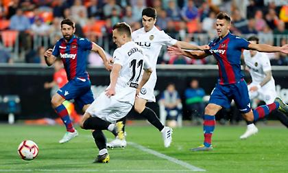 Live: Βαλένθια-Λεβάντε (23:00)