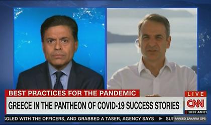CNN: Στο πάνθεον των success stories η Ελλάδα - Η συνέντευξη Μητσοτάκη