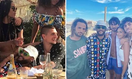 Χαλαρώνουν στο Σεν Τροπέ Νεϊμάρ και Βεράτι (pics)