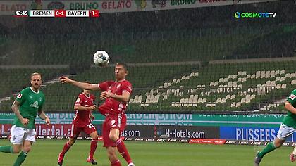 Με γκολ του Λεβαντόφσκι, πιο κοντά στον τίτλο η Μπάγερν (video)