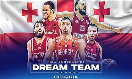 Ανακοίνωσε την Dream Team της Γεωργίας η FIBA