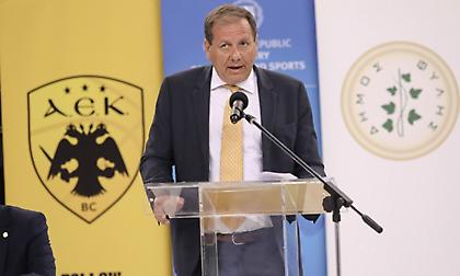 Αγγελόπουλος: «Η ΑΕΚ αποκτά έδρα αντάξια της ιστορίας της» (video)