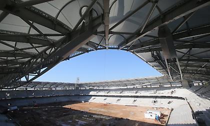 Ενοχλημένοι στην ΑΕΚ με τα έργα στο εσωτερικό της «Αγια-Σοφιάς»