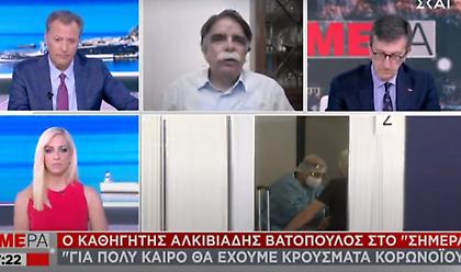 Βατόπουλος στον ΣΚΑΪ: Θα επανακάμψει ο ιός, αλλά θα είναι καλύτερα από τον Μάρτιο