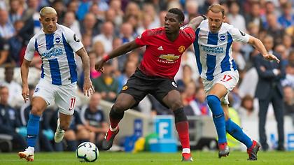 Live: Μπράιτον-Μάντσεστερ Γιουνάιτεντ