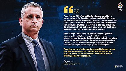 Κοκόσκοφ: «Από τους μεγαλύτερους συλλόγους παγκοσμίως η Φενέρμπαχτσε»