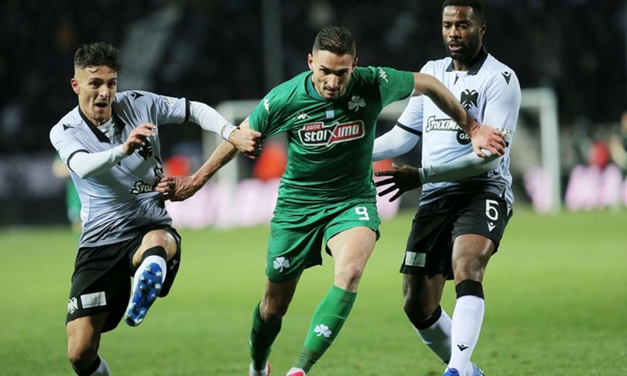 Live: ΠΑΟΚ-Παναθηναϊκός 0-0