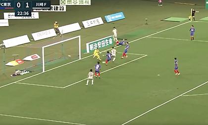 Απίθανο γκολ με τακουνάκι στην Ιαπωνία (video)