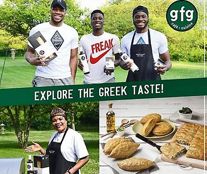 Διαφημίζει την ελληνική κουζίνα η οικογένεια Αντετοκούνμπο (pic)