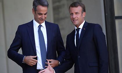 Συνάντηση Μητσοτάκη – Μακρόν στη Σύνοδο Κορυφής