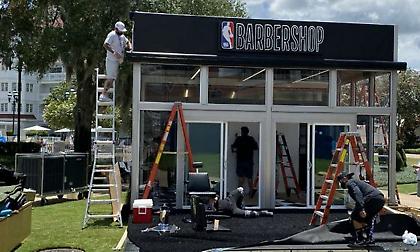 ΝΒΑ: Έτοιμο και το… κουρείο στη «φούσκα» (photo)